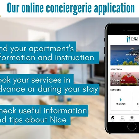 Appartement Nestor&jeeves - Blue Promenade - Sea Front - - Luxe *